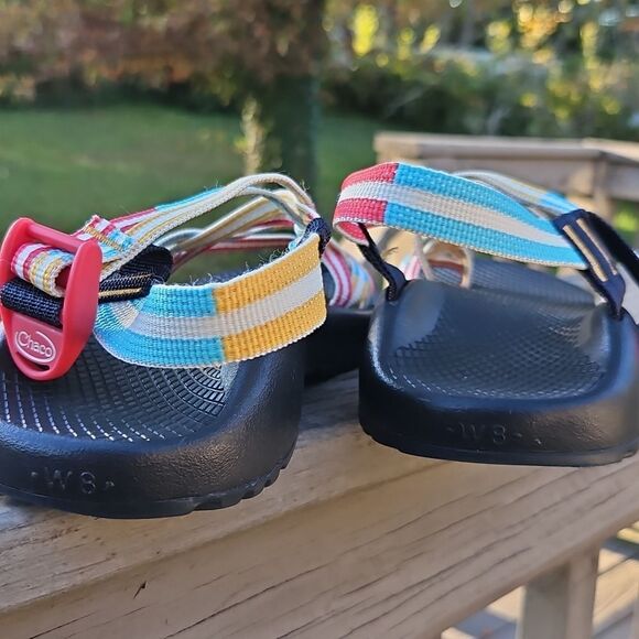 Chaco Z/Cloud Sandals Women’s Size 8 – Multicolor Strappy Sport Sandals - Picture 5 of 8